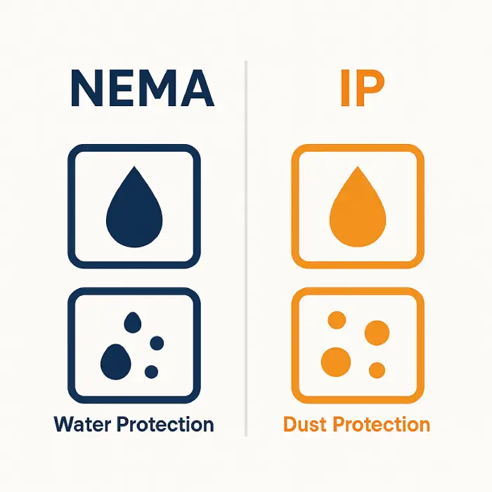 NEMA and IP ratings