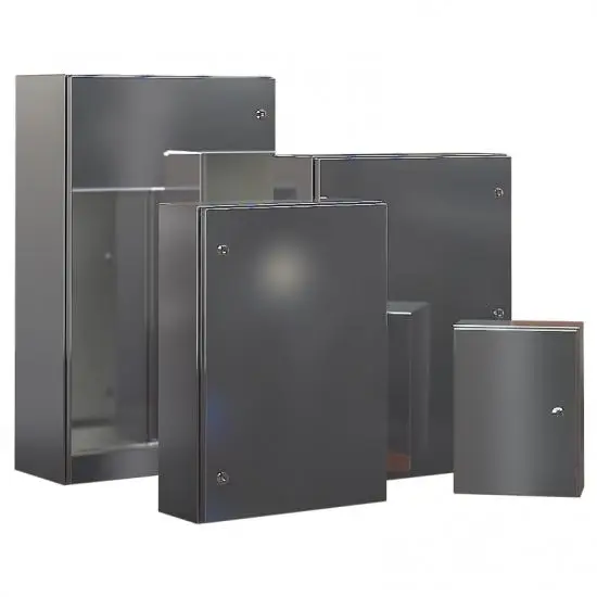 Stainless steel electrical enclosure in harsh industrial environment